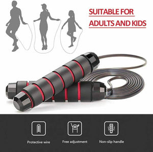 Jump Rope Adjustable Bearing Speed Fitness XH